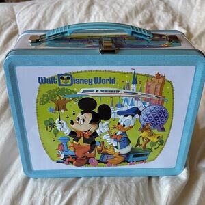 Walt Disney World 50th Anniversary Vault Collection Mickey Metal Lunchbox